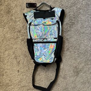 RaveRunner Hydration Pack | Festivals, Raves, Running, Hiking | – Holographic
